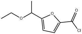 2-Furoyl chloride, 5-(1-ethoxyethyl)- (7CI)