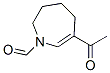 1H-Azepine-1-carboxaldehyde, 6-acetyl-2,3,4,5-tetrahydro- (9CI)