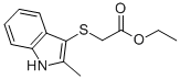 ETHYL 2-[(2-METHYL-1H-INDOL-3-YL)THIO]ACETATE
