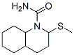 1(2H)-Quinolinecarboxamide,  octahydro-2-methylthio-  (7CI)