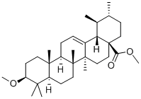 3-METHOXY-(3BETA)-URS-12-EN-28-OIC ACID METHYL ESTER