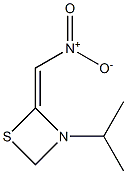 1,3-Thiazetidine,3-(1-methylethyl)-2-(nitromethylene)-(9CI)