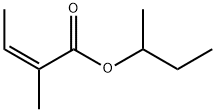 2-Butenoic acid, 2-Methyl-, 1-Methylpropyl ester, (2Z)-