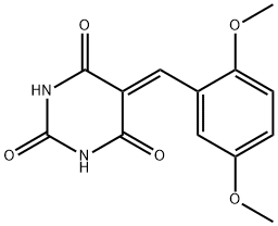 5-(2,5-dimethoxybenzylidene)pyrimidine-2,4,6(1H,3H,5H)-trione