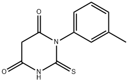 1-(3-甲基苯基)-2-硫代二氢-4,6(1H,5H)-嘧啶二酮