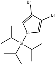 N-(三异丙基甲硅烷基)-3,4-二溴吡咯