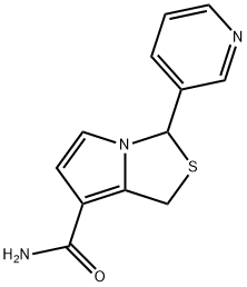 3-(3-pyridinyl)-1H,3H-pyrrolo(1,2-c)thiazole-7-carboxamide