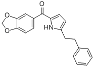 METHANONE, 1,3-BENZODIOXOL-5-YL[5-(2-PHENYLETHYL)-1H-PYRROL-2-YL]-