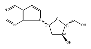 6-Deazmino-2'-deoxytubercidine
7-(2-Deoxy--D-ribofuranosyl)-7H-pyrrolo[2,3-d]pyrimidine