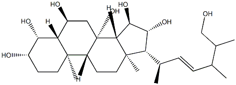 [22E,24ξ,(+)]-5α-Ergosta-22-ene-3β,4β,6α,8,15α,16β,26-heptol