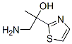 2-Thiazolemethanol,  -alpha--(aminomethyl)--alpha--methyl-