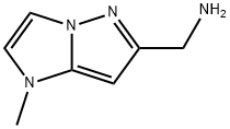 1H-Imidazo[1,2-b]pyrazole-6-methanamine,  1-methyl-