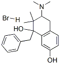 1-benzyl-3-dimethylamino-2,2-dimethyl-tetralin-1,7-diol hydrobromide
