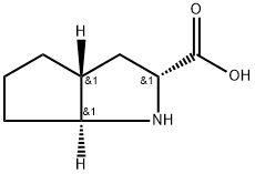 Cyclopenta[b]pyrrole-2-carboxylic acid, octahydro-, (2-alpha-,3a-ba-,6a-alpha-)- (9CI)