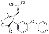 (3-phenoxyphenyl)methyl (1R,3R)-3-(2,2-dichloroethenyl)-2,2-dimethyl-c yclopropane-1-carboxylate
