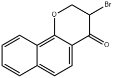 3-溴-2,3-二氢-4H-苯并[H]色烯-4-酮