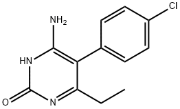 2(1H)-Pyrimidinone, 6-amino-5-(4-chlorophenyl)-4-ethyl-