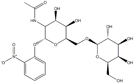 2-nitrophenyl-2-acetamido-2-deoxy-6-O-beta galactopyranosyl-alpha galactopyranoside