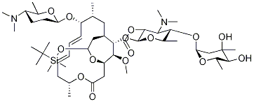 4,17-Dioxabicyclo[12.3.2]nonadecane-18-O-tert-butyldiMethylsilyl SpiraMycin I 2A-Acetate
