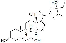 24-Ethylcholestane-3,7,12,24-tetrol