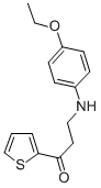 3-(4-ETHOXYANILINO)-1-(2-THIENYL)-1-PROPANONE