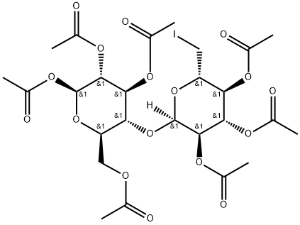 4-O-(2,3,4-Tri-O-acetyl-6-deoxy-6-iodo-α-D-glucopyranosyl)-β-D-glucopyranose 1,2,3,6-Tetraacetate
