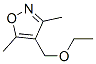 Isoxazole, 4-(ethoxymethyl)-3,5-dimethyl- (9CI)