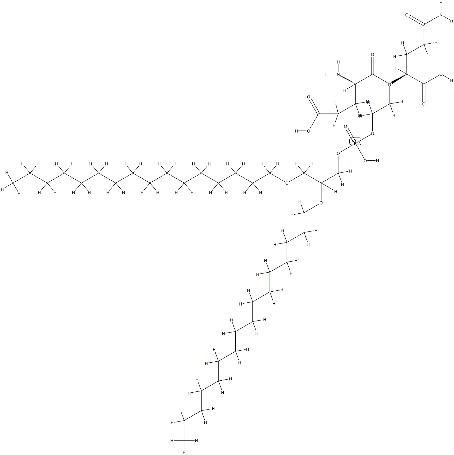 diglutamylphosphatidylethanolamine dihexadecyl ether