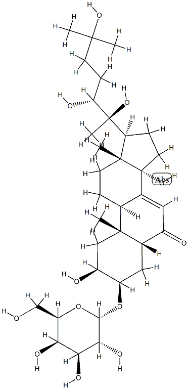 (22R)-3β-(α-D-Galactopyranosyloxy)-2β,14,20,22,25-pentahydroxy-5β-cholest-7-en-6-one
