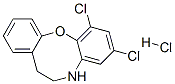 5H-Dibenz(b,g)(1,4)oxazocine, 1,3-dichloro-6,7-dihydro-, hydrochloride
