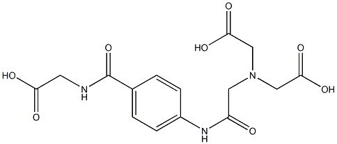 4-((bis(carboxymethyl)aminomethyl)carbamino)hippuric acid