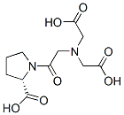 (2S)-1-[2-(bis(carboxymethyl)amino)acetyl]pyrrolidine-2-carboxylic aci d