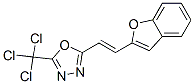 2-[2-(Benzofuran-2-yl)vinyl]-5-(trichloromethyl)-1,3,4-oxadiazole