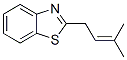 Benzothiazole, 2-(3-methyl-2-butenyl)- (9CI)