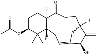 (3S,4aR,6E,8S,10R,13aR)-3-(Acetyloxy)-1,2,3,4,4a,5,8,9,10,11,12,13a-dodecahydro-8-hydroxy-4,4,13a-trimethyl-9-methylene-7,10-methano-13H-benzocycloundecen-13-one