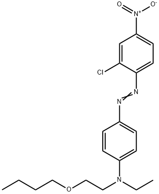 N-(2-butoxyethyl)-4-[(2-chloro-4-nitrophenyl)azo]-N-ethylaniline