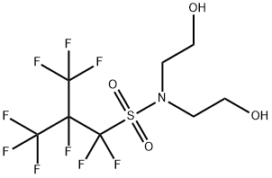 1,1,2,3,3,3-hexafluoro-N,N-bis(2-hydroxyethyl)-2-(trifluoromethyl)propane-1-sulphonamide