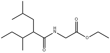 ethyl N-(2-sec-butyl-3-methyl-1-oxopentyl)glycinate