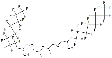 1,1'-[oxybis(propyleneoxy)]bis[4,4,5,5,6,6,7,7,8,8,9,9,10,10,11,11,11-heptadecafluoroundecan-2-ol]
