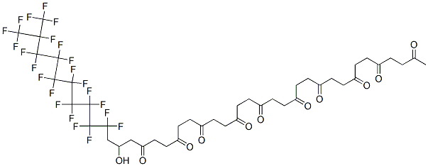 33,33,34,34,35,35,36,36,37,37,38,38,39,39,40,40,41,42,42,42-icosafluoro-41-(trifluoromethyl)-2,5,8,11,14,17,20,23,26,29-decaoxodotetracontan-31-ol