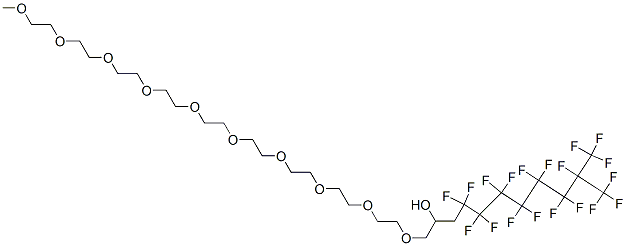 33,33,34,34,35,35,36,36,37,37,38,38,39,40,40,40-hexadecafluoro-39-(trifluoromethyl)-2,5,8,11,14,17,20,23,26,29-decaoxatetracontan-31-ol