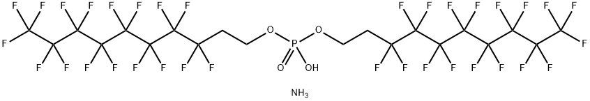 ammonium bis(3,3,4,4,5,5,6,6,7,7,8,8,9,9,10,10,10-heptadecafluorodecyl) phosphate
