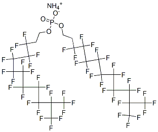 ammonium bis[3,3,4,4,5,5,6,6,7,7,8,8,9,9,10,10,11,12,12,12-icosafluoro-11-(trifluoromethyl)dodecyl] phosphate