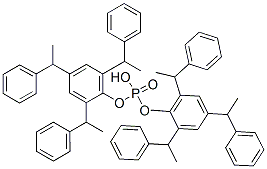 bis[2,4,6-tris(1-phenylethyl)phenyl] hydrogen phosphate