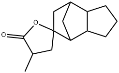 decahydro-4-methylspiro[furan-2(5H),5'-[4,7]methano[5H]indene]-5-one