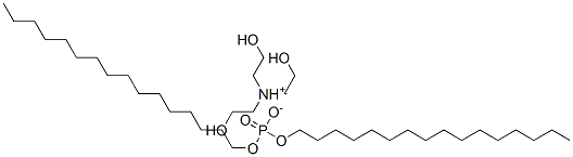 tris(2-hydroxyethyl)ammonium dihexadecyl phosphate