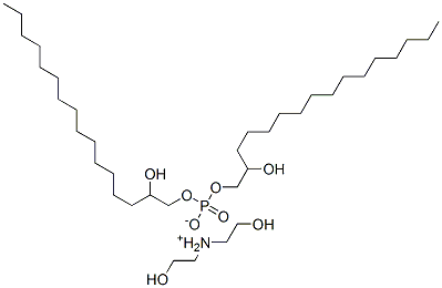 bis(2-hydroxyethyl)ammonium bis(2-hydroxyhexadecyl) phosphate