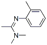 N,N-dimethyl-N'-(2-methylphenyl)acetamidine