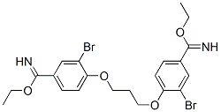 diethyl 4,4'-[trimethylenebis(oxy)]bis[3-bromobenzimidate]