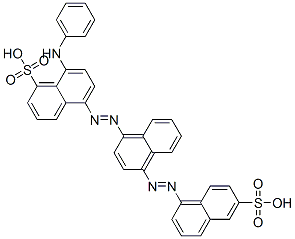 8-(phenylamino)-5-[[4-[(6-sulpho-1-naphthyl)azo]-1-naphthyl]azo]naphthalene-1-sulphonic acid